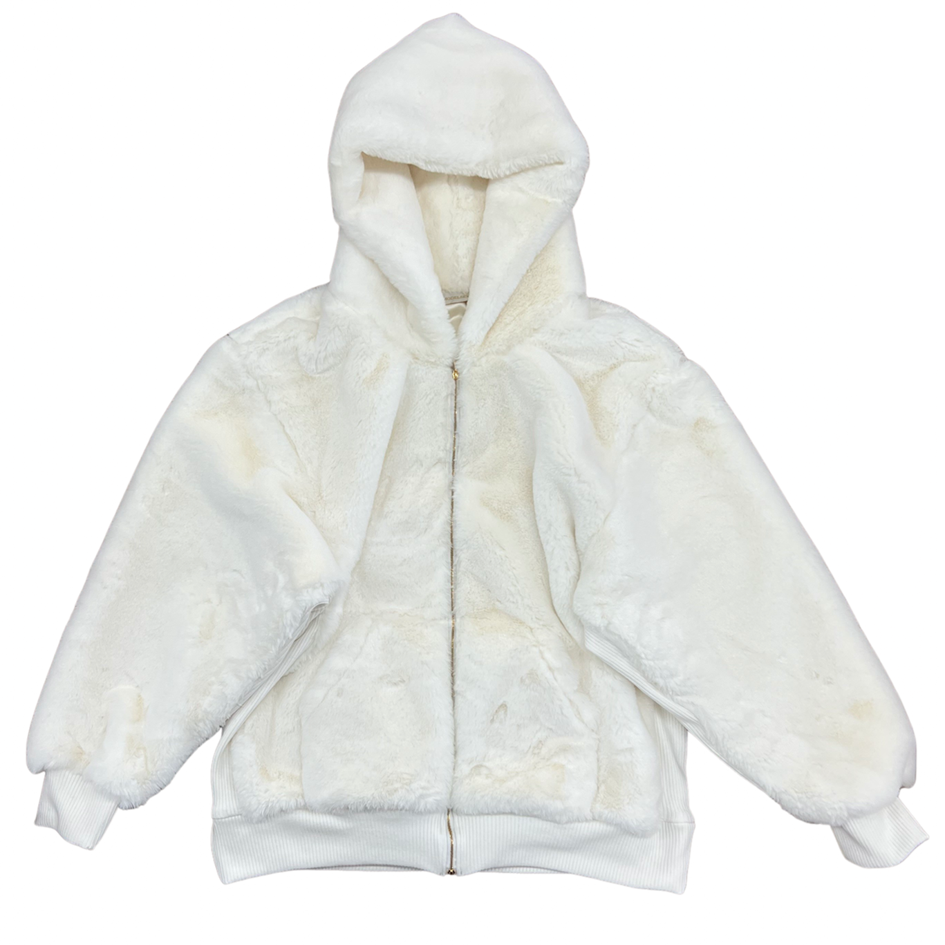 Topshop faux hot sale fur zip hoodie